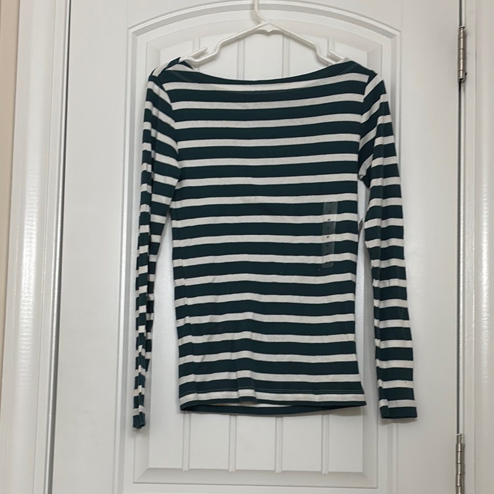 Striped Long Sleeve Top